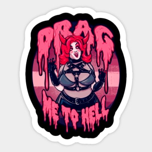 Drag Me To Hell Sticker